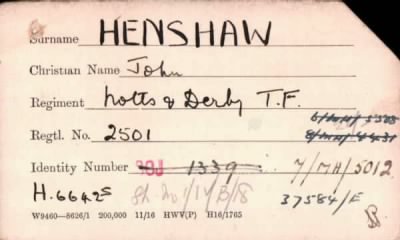 Thumbnail for 102/0389/HEN-HER > Henshaw, John (2501)