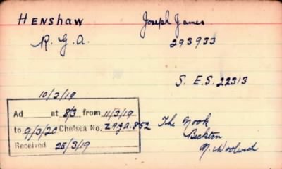 Thumbnail for 102/0389/HEN-HER > Henshaw, Joseph James (293933)