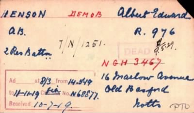 Thumbnail for 102/0389/HEN-HER > Henson, Albert Edward (R 976)