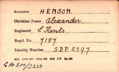 Thumbnail for 102/0389/HEN-HER > Henson, Alexander (7187)