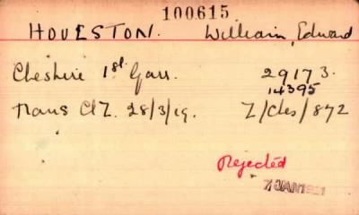 Thumbnail for 108/0417/HOU-HOW > Houlston, William Edward (29173, 14395)