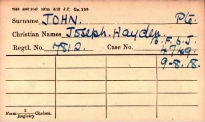 Thumbnail for 118/0447/JOH-JOH > John, Joseph Hayden (7812)