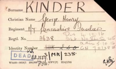 Thumbnail for 128/0476/KIL-KIN > Kinder, George Henry (3638)