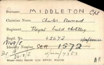 Thumbnail for 154/0583/MID-MIL > Middleton, Charles Bernard (65672)