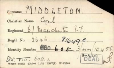 Thumbnail for 154/0583/MID-MIL > Middleton, Cyril (2646)