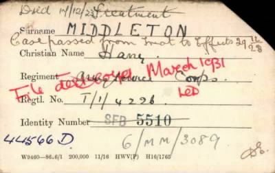 Thumbnail for 154/0583/MID-MIL > Middleton, Harry (T/1/4226)