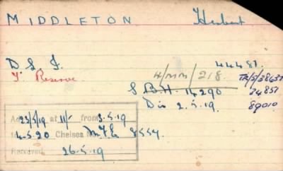 Thumbnail for 154/0583/MID-MIL > Middleton, Herbert (44481, Tr/5/38637, 34851, 89010)