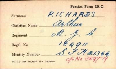 Thumbnail for 194/0713/RIC-RIC > Richards, Arthur (184911)