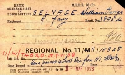 Thumbnail for 205/0755/SEE-SEM > Selvage, William George (38954)