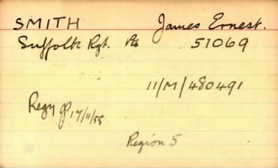 Thumbnail for 215/0784/SMI-SMI > Smith, James Ernest (51069)