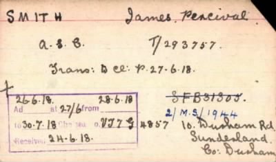 Thumbnail for 215/0784/SMI-SMI > Smith, James Pencival (T/293757)