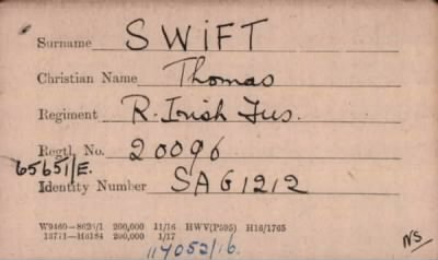 Thumbnail for 226/0821/SWI-SYK > Swift, Thomas (20096, 65651/E)