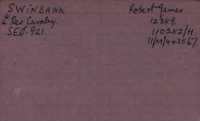 Thumbnail for 226/0821/SWI-SYK > Swinbank, Robert James (12359, 110252/H)