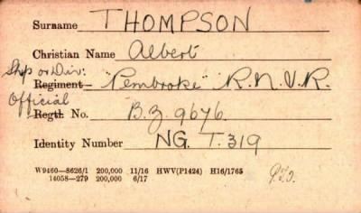 Thumbnail for 231/0837/THO-THO > Thompson, Albert (B Z 9676)