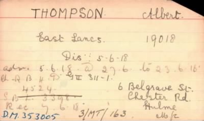 Thumbnail for 231/0837/THO-THO > Thompson, Albert (19018)