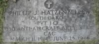 Thumbnail for Phillip J Hatzenbeller - Army gravestone.JPG