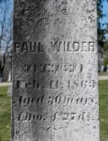 Thumbnail for Paul Wilder photo by Find a Grave photographer Names in Stone.jpg