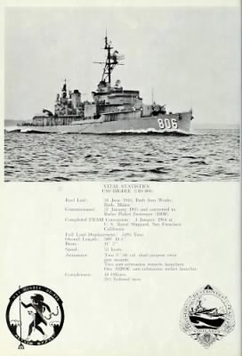 Thumbnail for USS Higbee (DD-806) > 1966