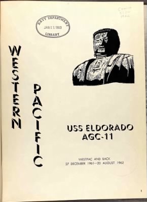 Thumbnail for USS Eldorado (AGC-11) > 1962