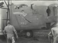 Thumbnail for 30th B.G. 392nd B.S. "Little Joe" #42-72970 ground crew.JPG