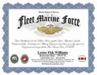 Thumbnail for Unit Svc Ack; Fleet Marine Force.jpg