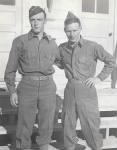 Walter Dobek (left) with an unidentified soldier (Courtesy of the Wyszynski family).jpg