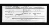 Thumbnail for U.S. Veteran Burial Card Walter Smmith.png