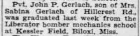 Thumbnail for Gerlach.John.Newspaper.Bridgewater.NJ.Courier.News.06.Mar.1944.jpg