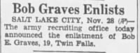 Thumbnail for Graves.Bob.Newspaper.Twin.Falls.ID.Times.News.29.Nov.1942.jpg