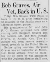 Thumbnail for Graves.Bob.Newspaper.Twin.Falls.ID.Times.News.17.May.1945.jpg