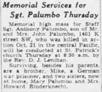 Thumbnail for Palumbo.Anthony.Newspaper.Cedar.Rapids.IA.Gazette.20.Dec.1944.jpg