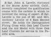 Thumbnail for Lavelle.John.A.Newspaper.Butte.MT.Standard.11.Oct.1944.jpg