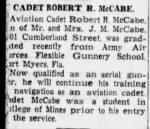 Thumbnail for McCabe.Robert.R.Newspaper.El.Paso.TX.Times.01.Feb.1944.jpg