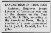 Thumbnail for Randall.Jack.L.Newspaper.Lancaster.PA.Sunday.News.02.Apr.1944.jpg