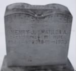 Thumbnail for Heny J. & Matilda A. Burns Grave marker.jpg