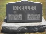 Thumbnail for Koeller Tombstone of Johanna K and August C.jpg