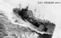 Thumbnail for DAD WWII - USS Cavalier SHIP (APA-37) carried AT Co. from New Zealand to Luzon.  100303714.jpg