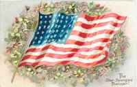 The-Star-Spangled-Banner-Flag-Day-vintage-postcard