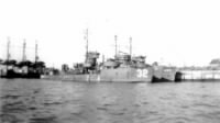 Thumbnail for USS LCS(L)(3)-32 in Kirun Harbor, Taiwan, 21 November 1945