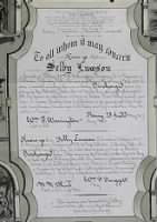 Thumbnail for Selby Lawson Commemorative Civil War Discharge 2