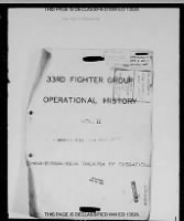 Unit History - US, 33rd Fighter Group, 1940-1945 record example