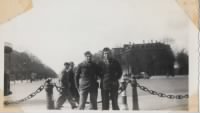 Thumbnail for Clyde Waters left and Army friend Paris France 1945