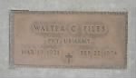 Thumbnail for Files, Walter Chesterfield (1921-1974), Military Grave Marker