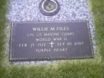 Thumbnail for Files, William Manley 'Willie' (1922-2007), Military Grave Marker