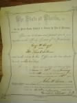 Thumbnail for George Burgess marriage certificate