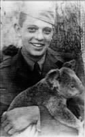 Fred Archer while stationed in Australia during WWII