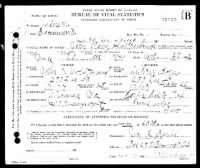 John Perry Sutherland, Birth Certificate