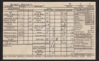 William Robert Woodall, Saint Marys Naval PreFlight School, 10Oct1945 card