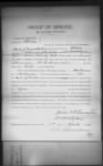 Thumbnail for H B Creswell proof of military service Stone county Arkansas for confederate pension