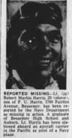 Thumbnail for Harris Robert M obit pic